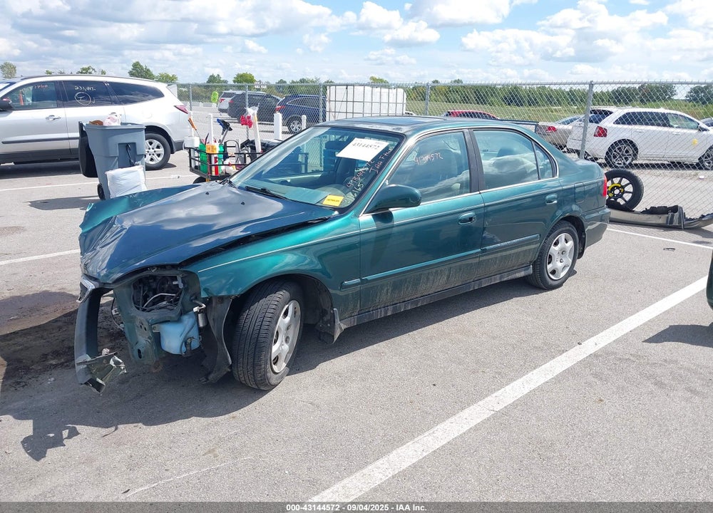 2000 HONDA CIVIC EX VIN: 1HGEJ8640YL064692