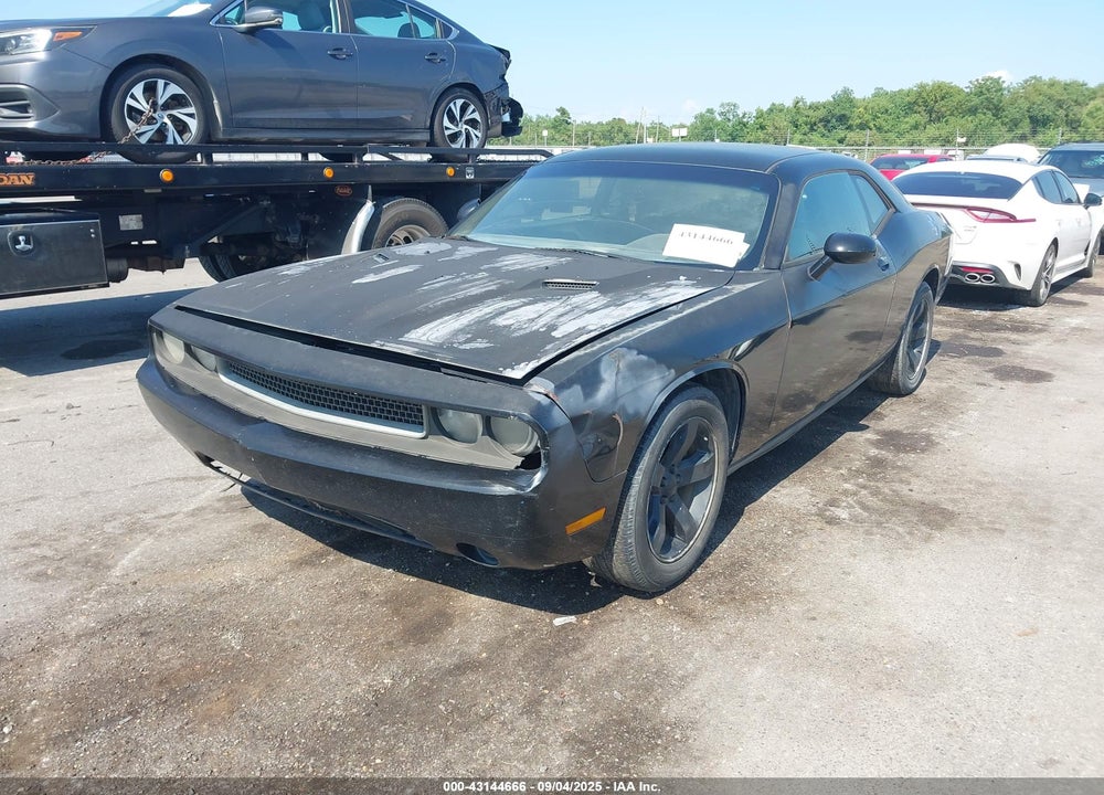 2013 DODGE CHALLENGER SXT VIN: 2C3CDYAG1DH693727