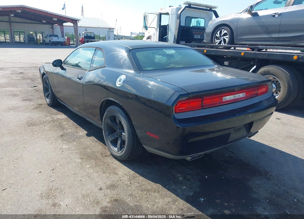 2013 DODGE CHALLENGER SXT VIN: 2C3CDYAG1DH693727