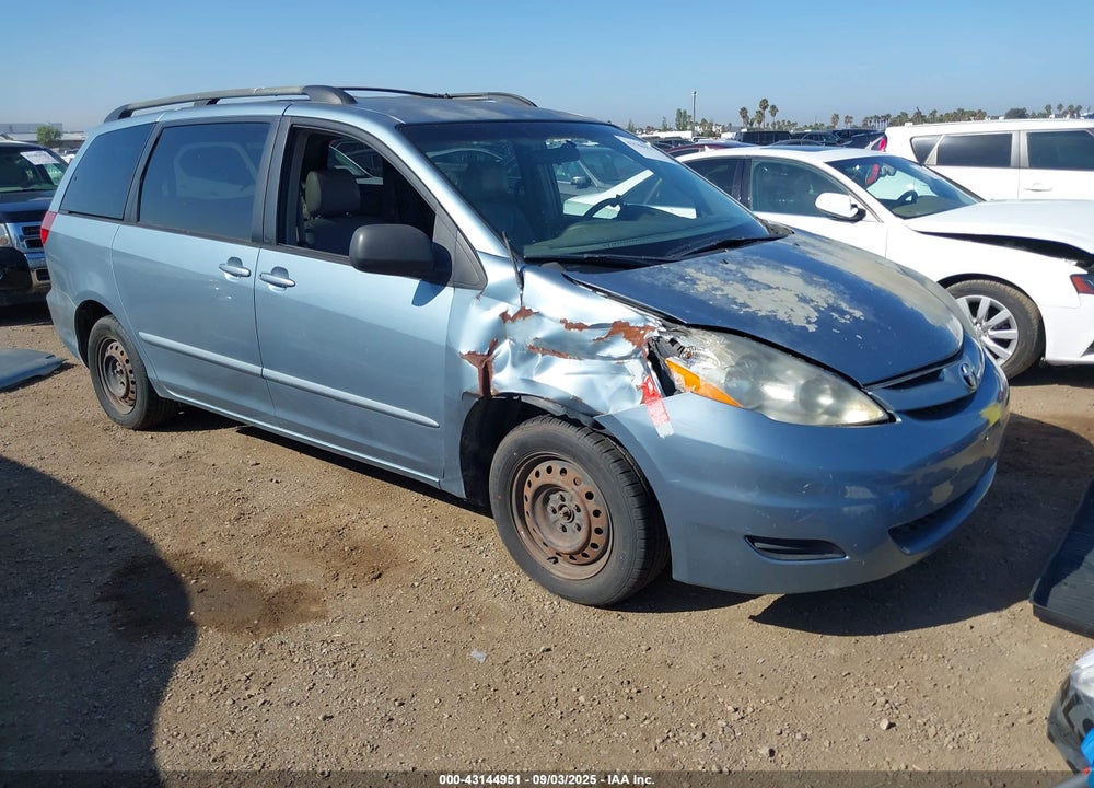 2006 TOYOTA SIENNA LE VIN: 5TDZA23C86S500452