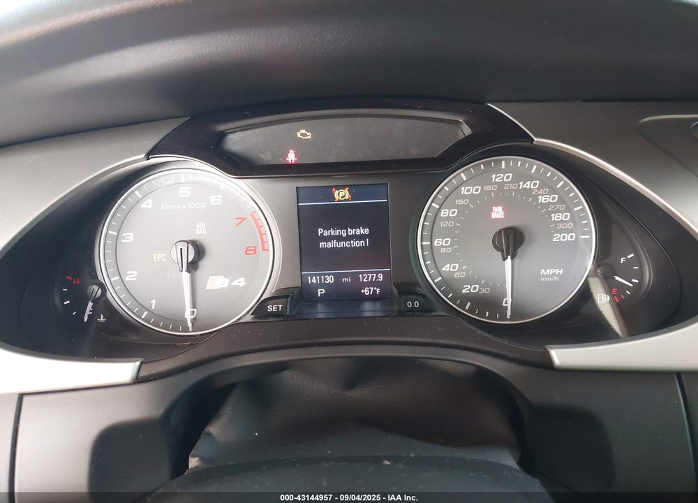 2010 AUDI S4 VIN: WAUKGAFL7AA168917