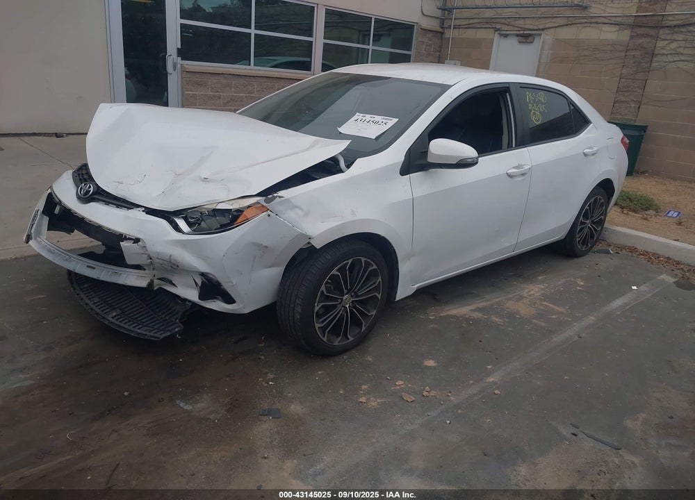 2015 TOYOTA COROLLA VIN: 5YFBURHEXFP320927