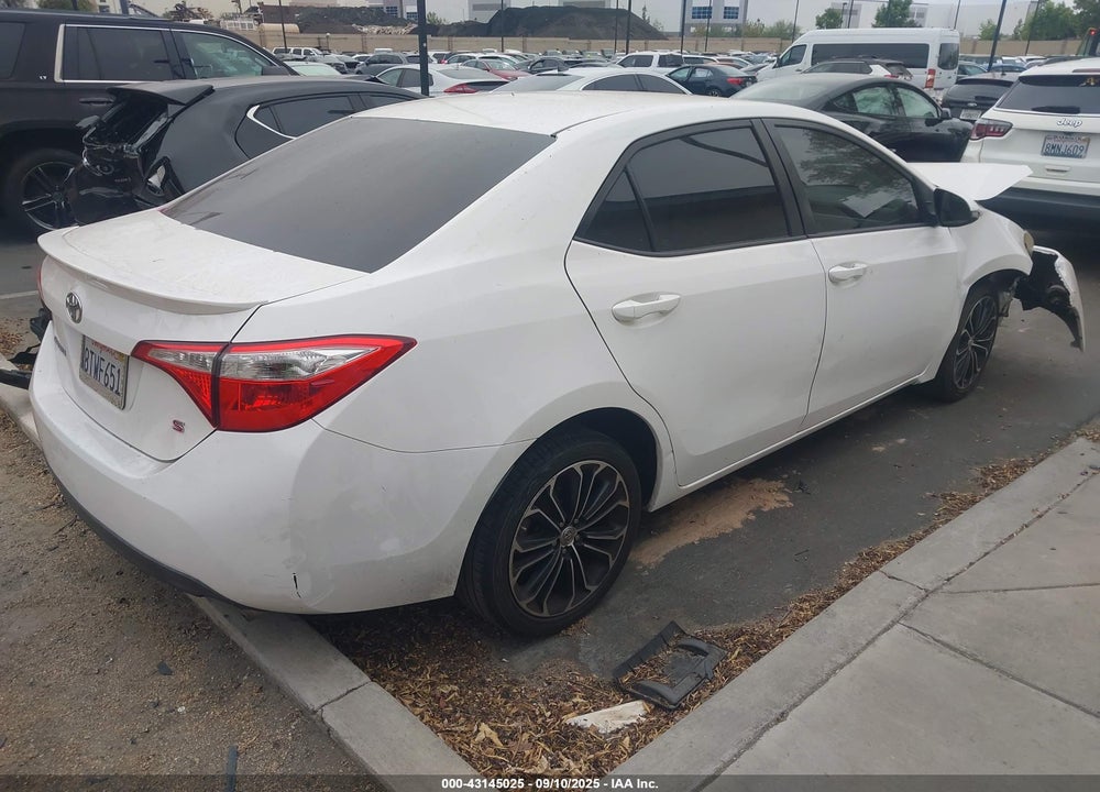 2015 TOYOTA COROLLA VIN: 5YFBURHEXFP320927
