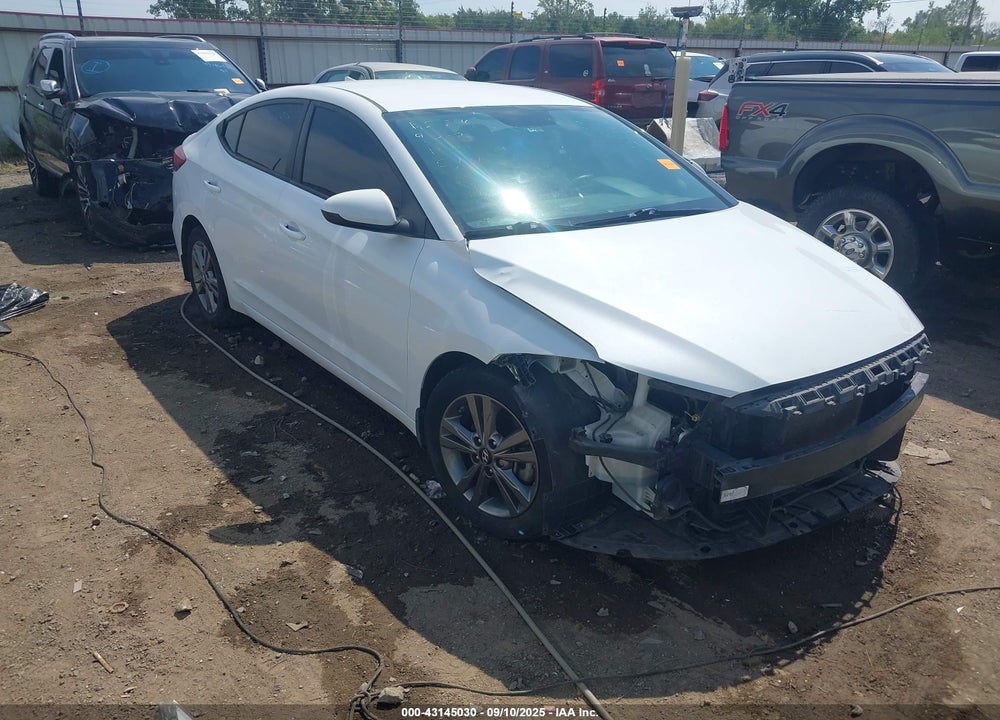 2018 HYUNDAI ELANTRA SEL VIN: 5NPD84LF7JH367113