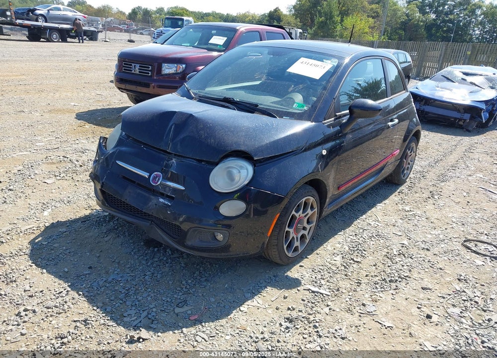 2012 FIAT 500 VIN: 3C3CFFBR1CT179820