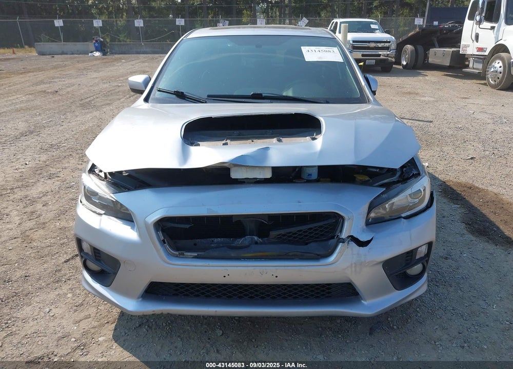 2016 SUBARU WRX LIMITED VIN: JF1VA1J63G8829108