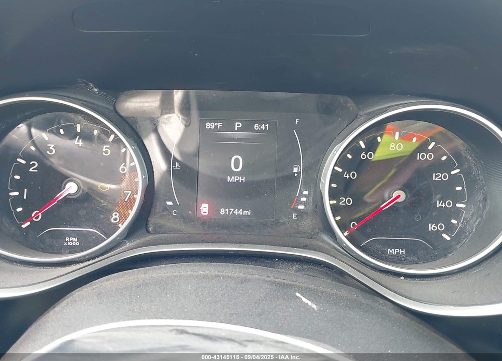 2018 JEEP COMPASS VIN: 3C4NJCABXJT263377
