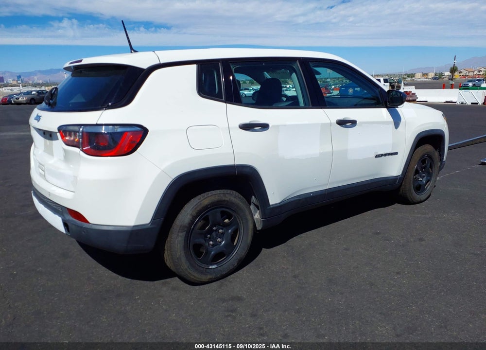 2018 JEEP COMPASS VIN: 3C4NJCABXJT263377