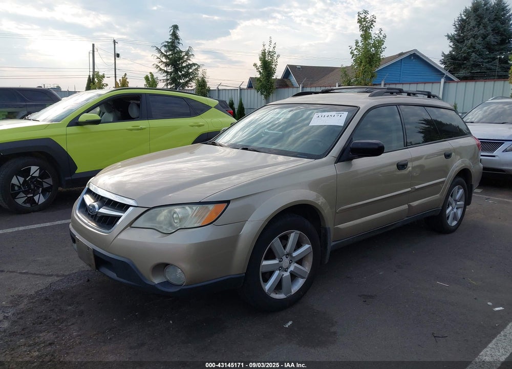 2008 SUBARU OUTBACK VIN: 4S4BP61C087348928