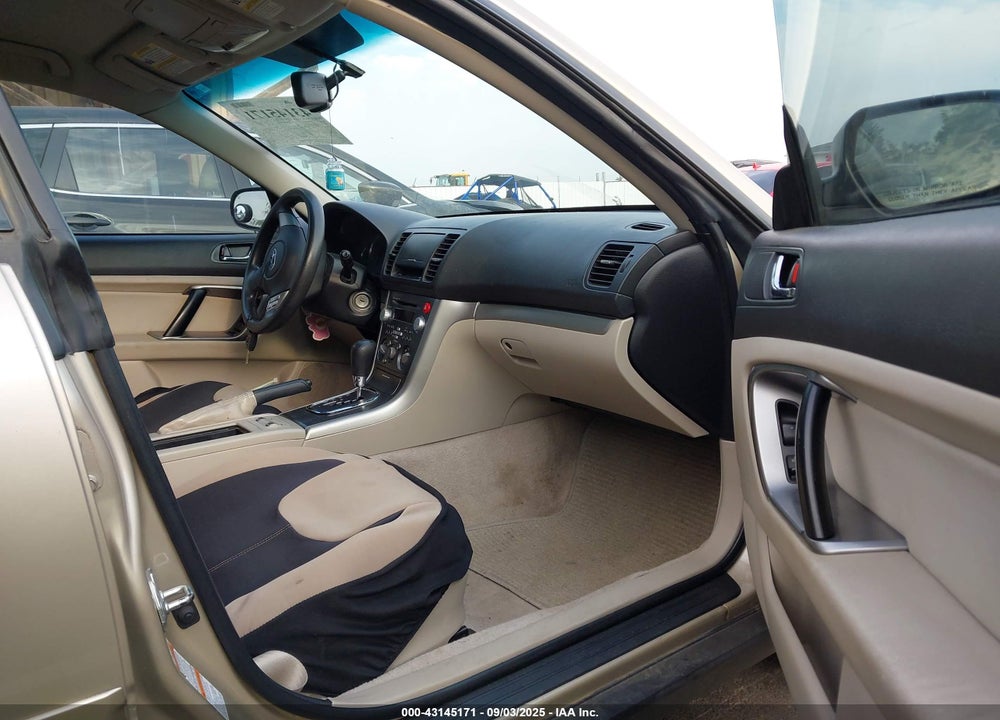 2008 SUBARU OUTBACK VIN: 4S4BP61C087348928