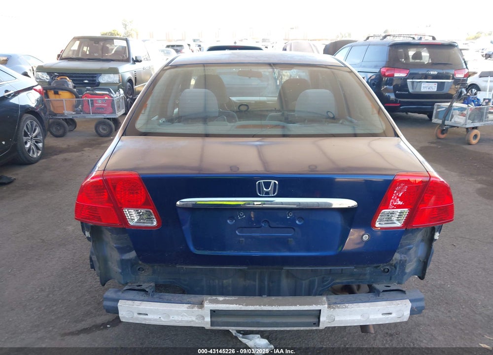 2003 HONDA CIVIC VIN: JHMES16543S004049