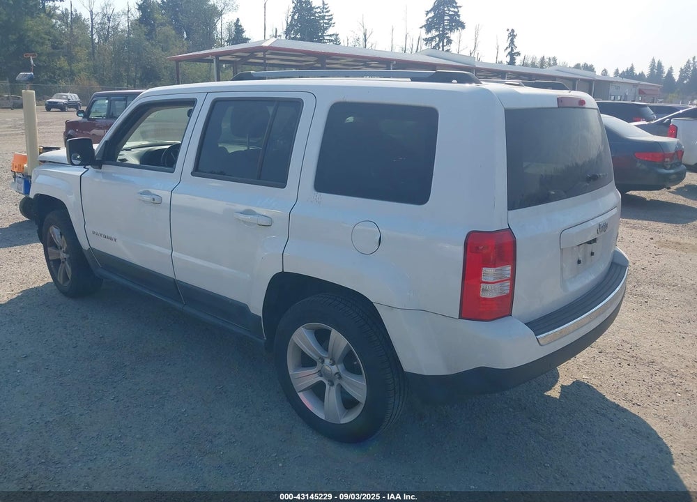 2011 JEEP PATRIOT VIN: 1J4NT4GBXBD243087