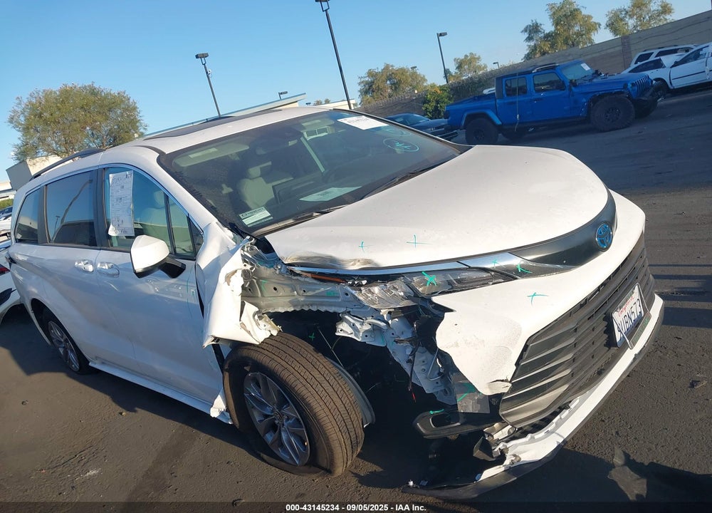 2025 TOYOTA SIENNA VIN: 5TDBRKEC9SS262239