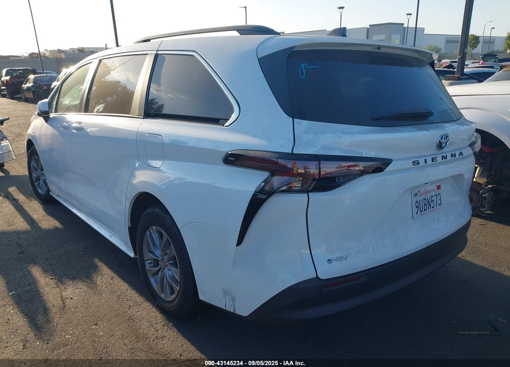 2025 TOYOTA SIENNA VIN: 5TDBRKEC9SS262239