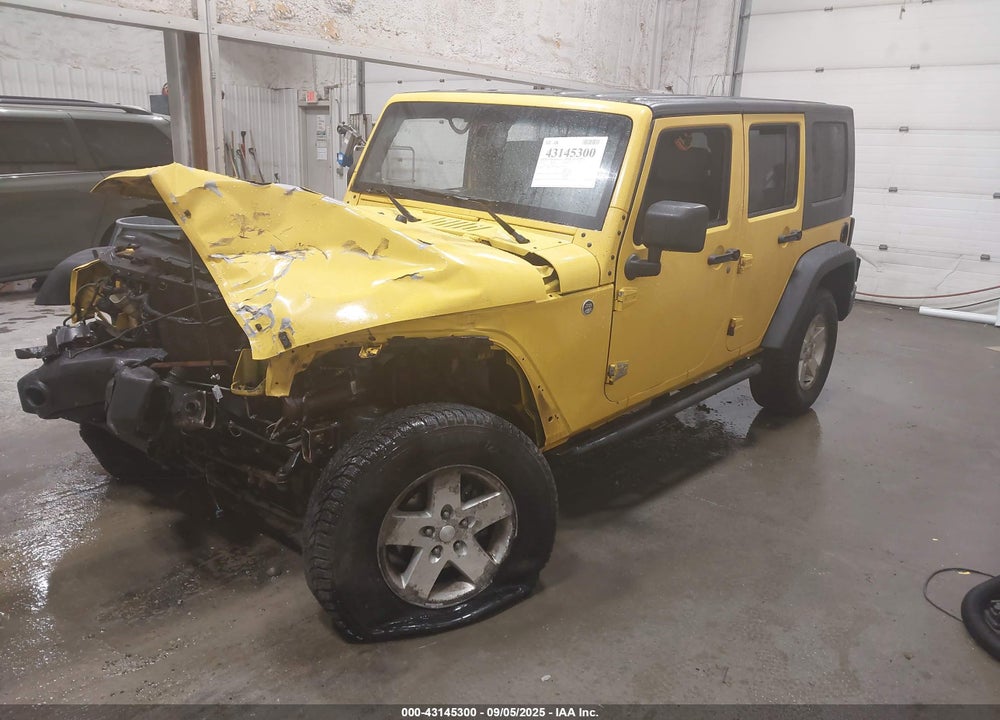 2009 JEEP WRANGLER UNLIMITED VIN: 1J4GA69119L700450