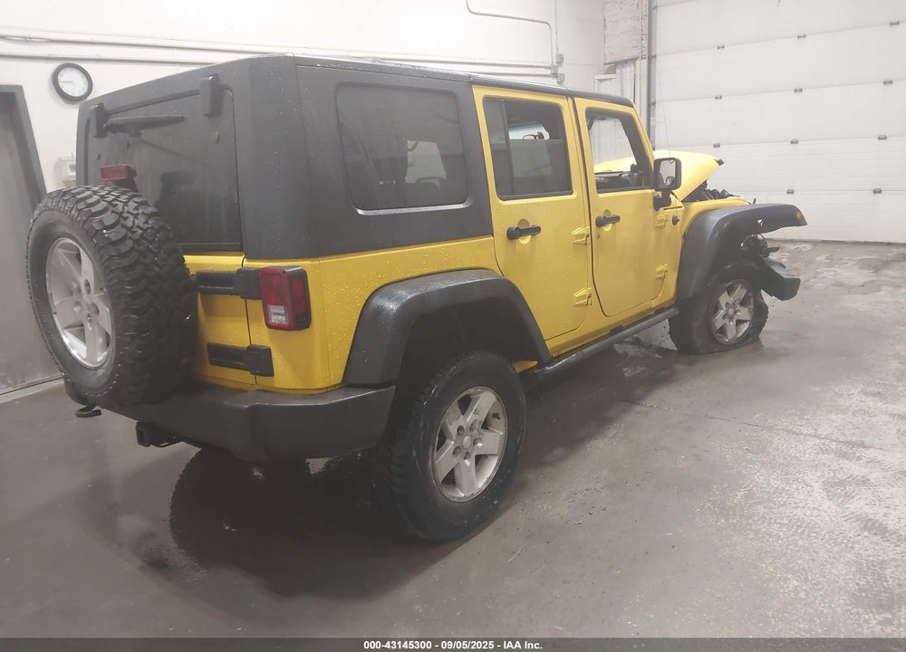 2009 JEEP WRANGLER UNLIMITED VIN: 1J4GA69119L700450