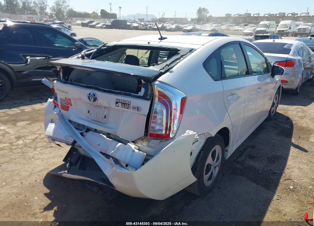 2015 TOYOTA PRIUS VIN: JTDKN3DU9F0402908