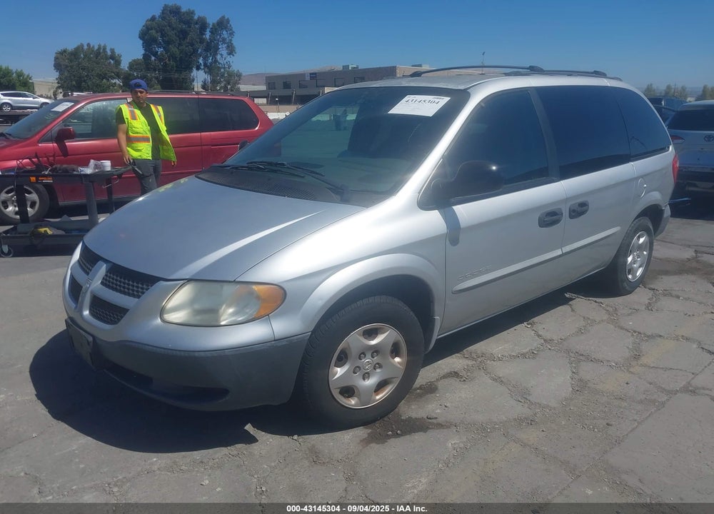 2001 DODGE CARAVAN SE VIN: 1B4GP25R81B264468