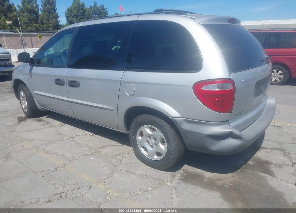 2001 DODGE CARAVAN SE VIN: 1B4GP25R81B264468