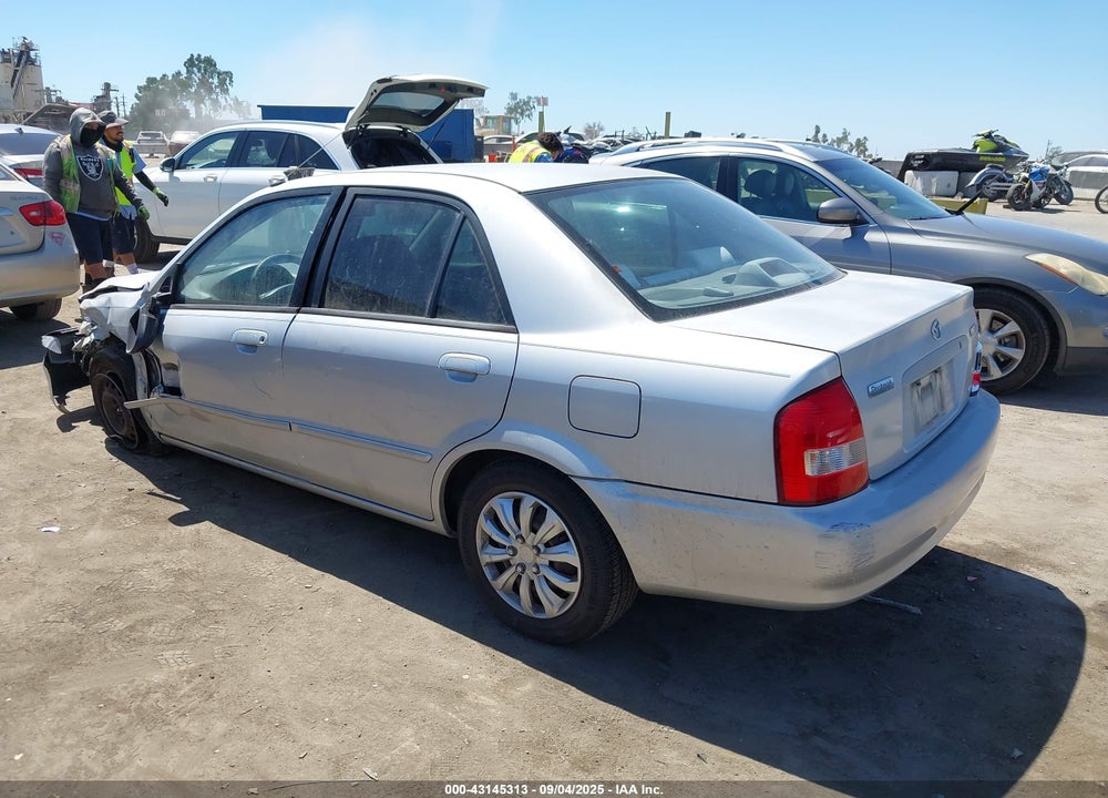 2000 MAZDA PROTEGE DX/LX VIN: JM1BJ2224Y0285619