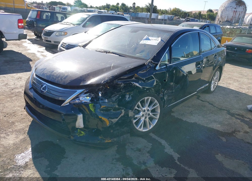 2010 LEXUS HS 250H PREMIUM VIN: JTHBB1BA3A2015885