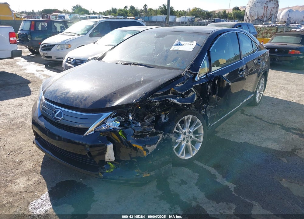 2010 LEXUS HS 250H PREMIUM VIN: JTHBB1BA3A2015885