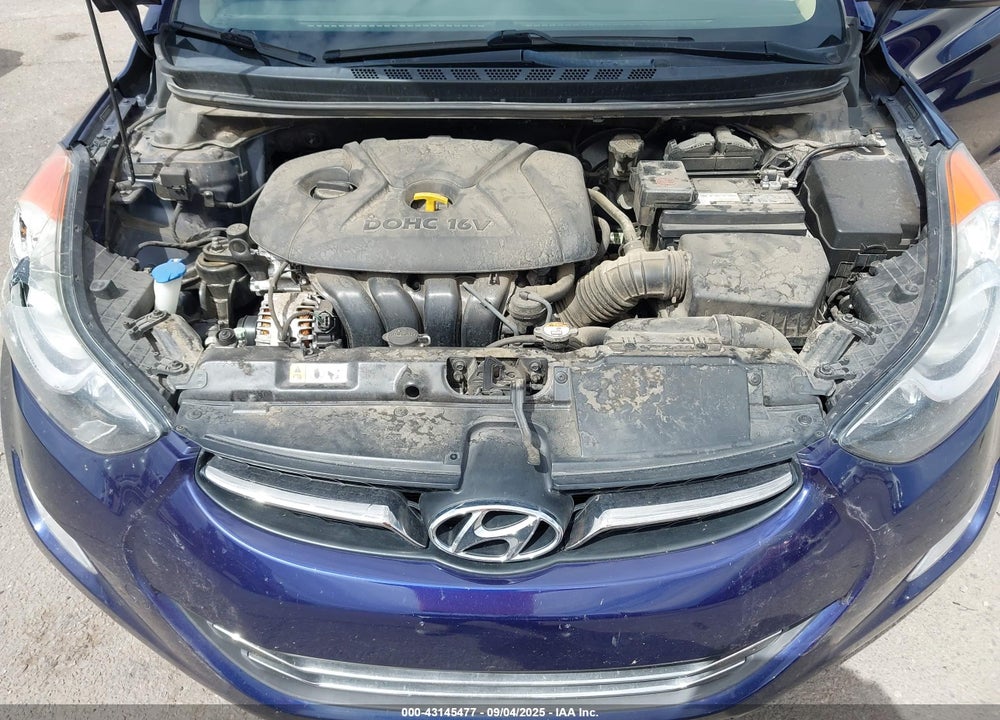 2013 HYUNDAI ELANTRA VIN: 5NPDH4AE0DH276635