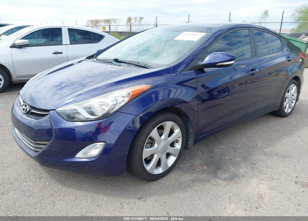 2013 HYUNDAI ELANTRA VIN: 5NPDH4AE0DH276635