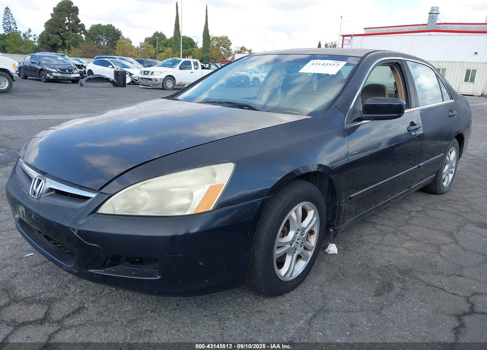 2007 HONDA ACCORD 2.4 SE VIN: 1HGCM56347A150425