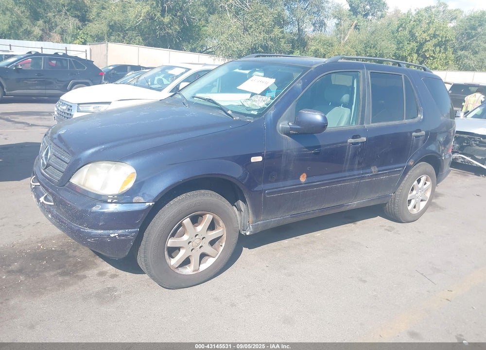 2000 MERCEDES-BENZ ML 430 VIN: 4JGAB72E8YA167658