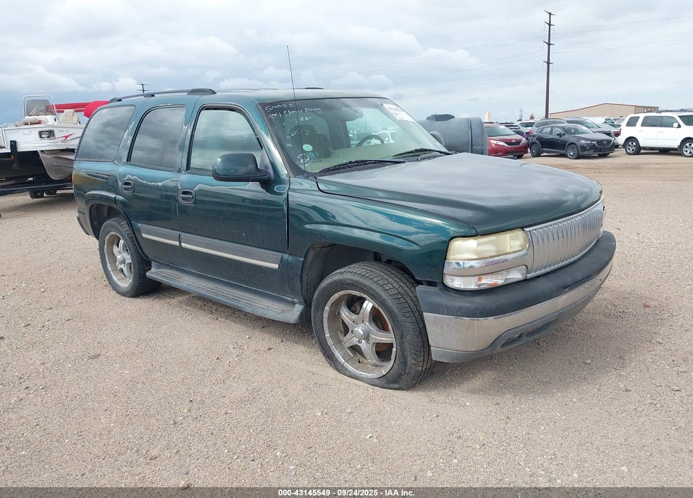 2004 CHEVROLET TAHOE LS VIN: 1GNEC13V24J298603