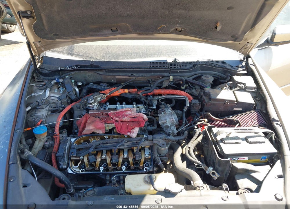 2005 HONDA ACCORD HYBRID IMA VIN: JHMCN364X5C008301