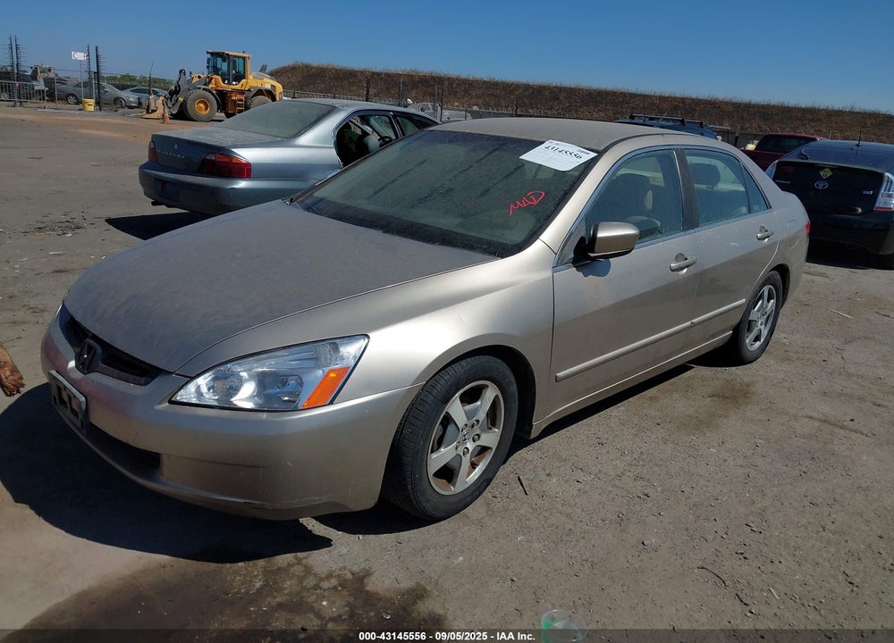 2005 HONDA ACCORD HYBRID IMA VIN: JHMCN364X5C008301