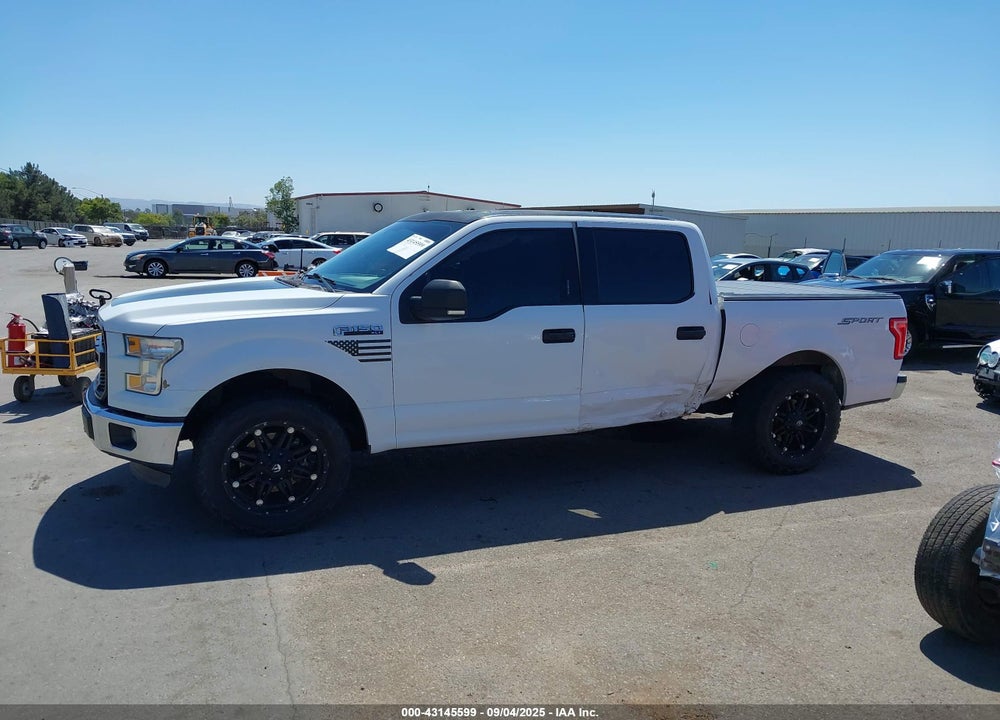 2015 FORD F-150 XLT VIN: 1FTEW1CP5FKD36792