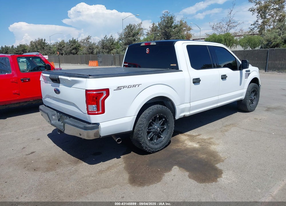 2015 FORD F-150 XLT VIN: 1FTEW1CP5FKD36792