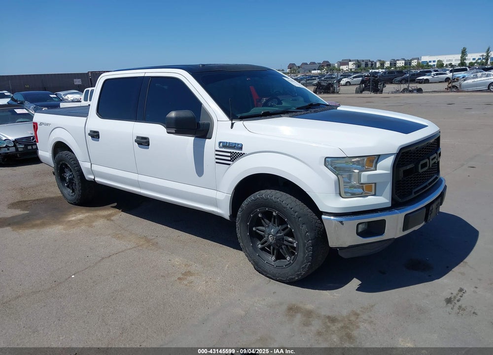 2015 FORD F-150 XLT VIN: 1FTEW1CP5FKD36792