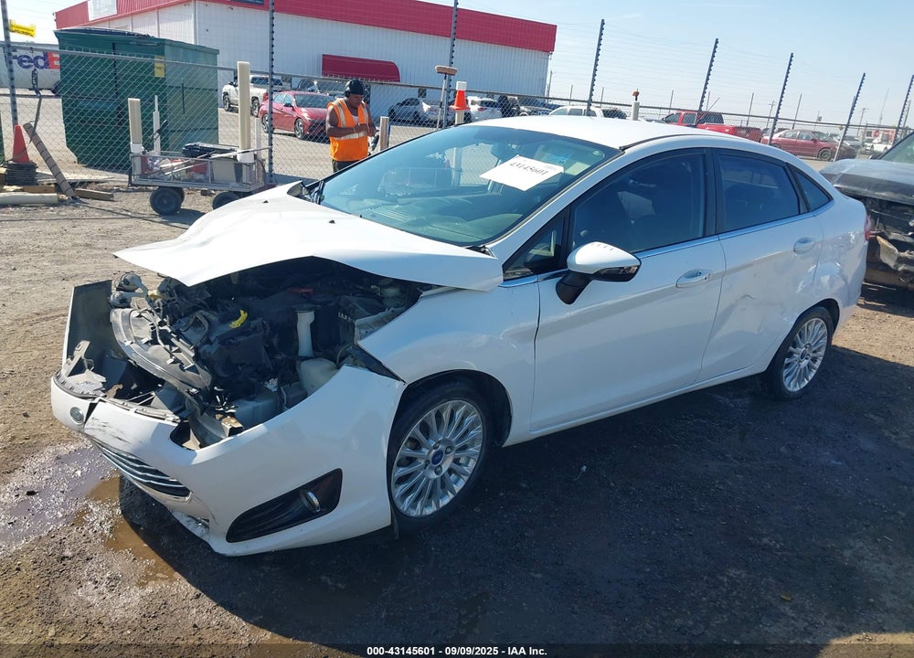 2014 FORD FIESTA TITANIUM VIN: 3FADP4CJ5EM134750