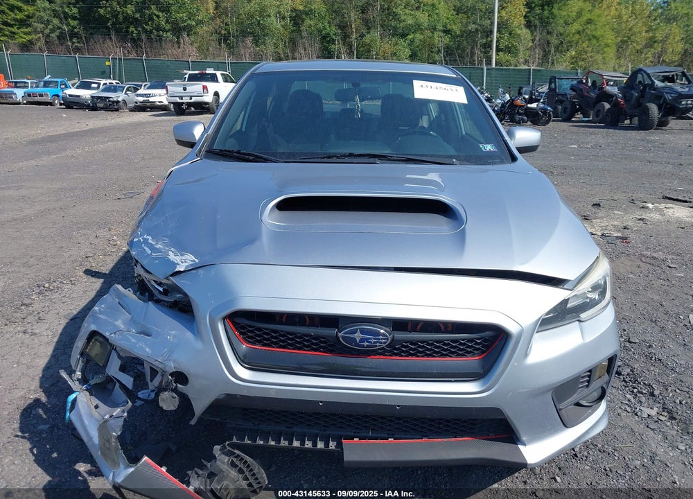 2016 SUBARU WRX VIN: JF1VA1J6XG8829686