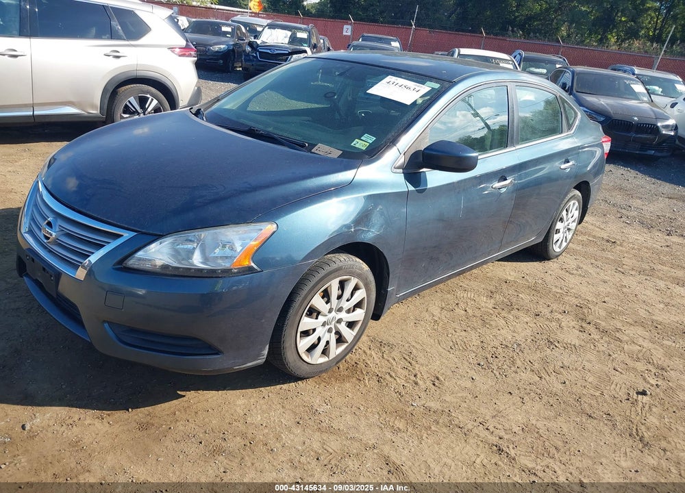 2014 NISSAN SENTRA VIN: 3N1AB7APXEY276947