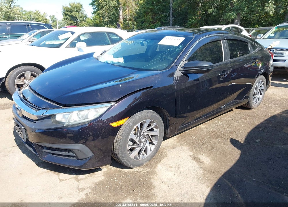 2016 HONDA CIVIC VIN: 19XFC2F77GE217421