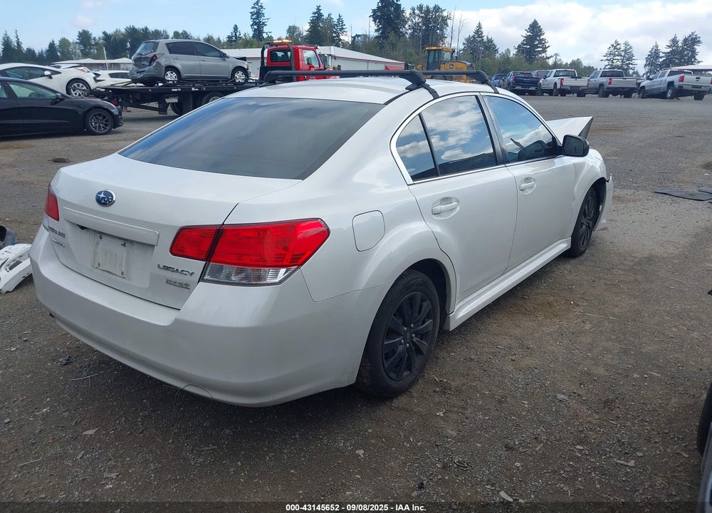 2011 SUBARU LEGACY VIN: 4S3BMBA63B3248255