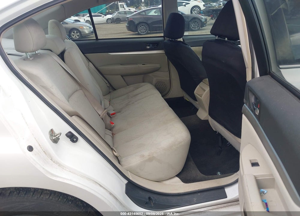 2011 SUBARU LEGACY VIN: 4S3BMBA63B3248255