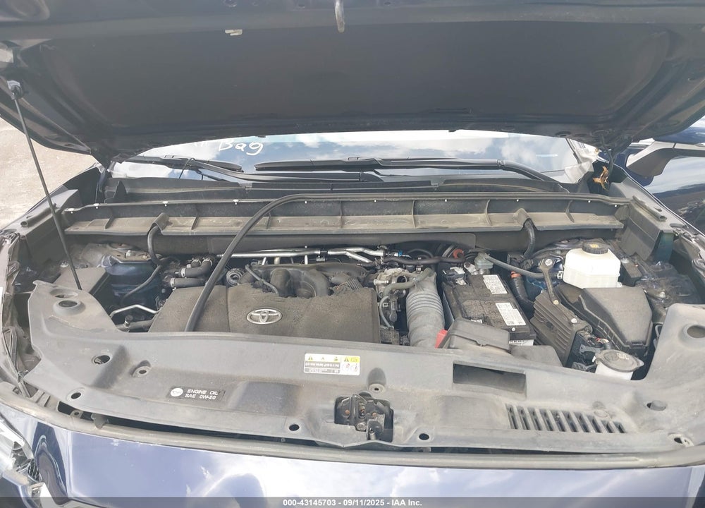 2021 TOYOTA HIGHLANDER VIN: 5TDGZRBH9MS558251