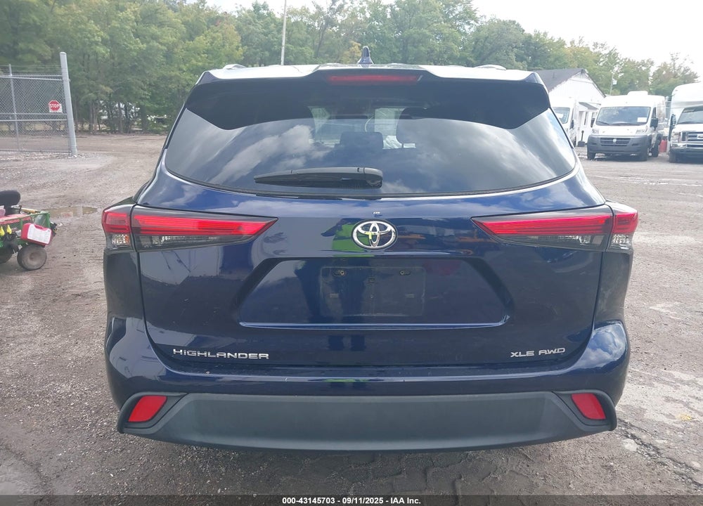 2021 TOYOTA HIGHLANDER VIN: 5TDGZRBH9MS558251
