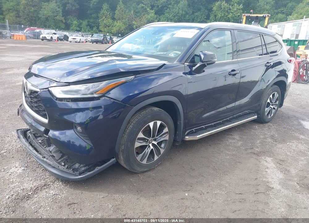 2021 TOYOTA HIGHLANDER VIN: 5TDGZRBH9MS558251