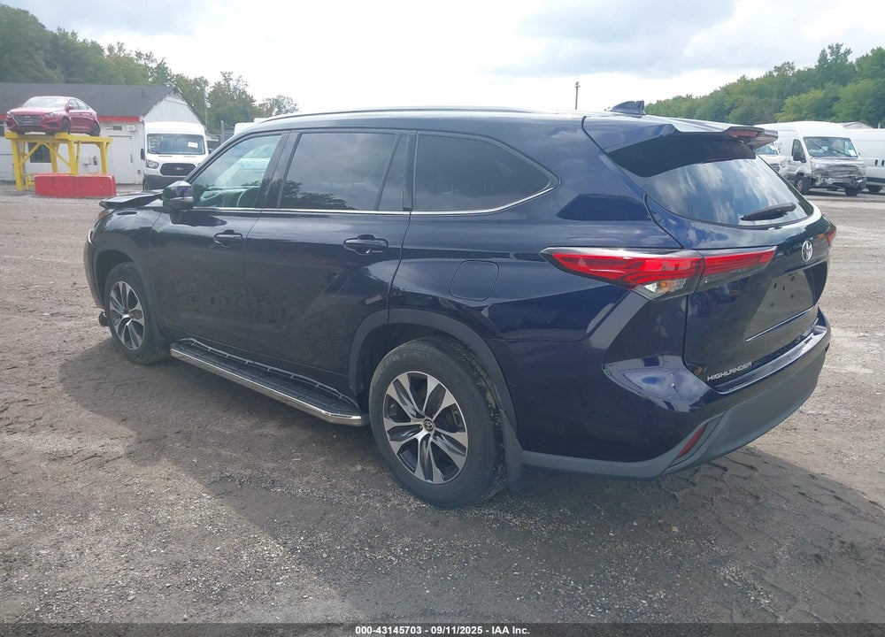 2021 TOYOTA HIGHLANDER VIN: 5TDGZRBH9MS558251
