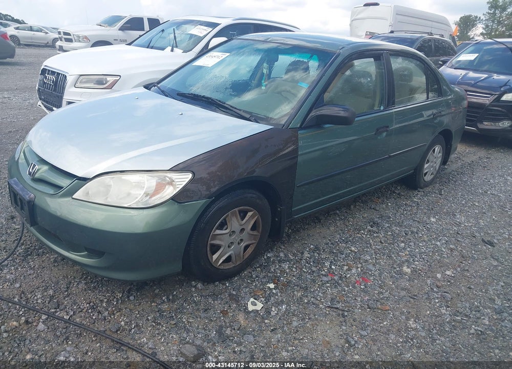 2004 HONDA CIVIC VP VIN: 2HGES16464H638546