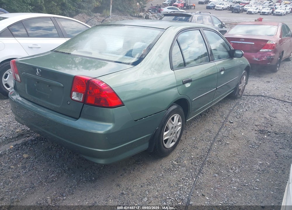 2004 HONDA CIVIC VP VIN: 2HGES16464H638546