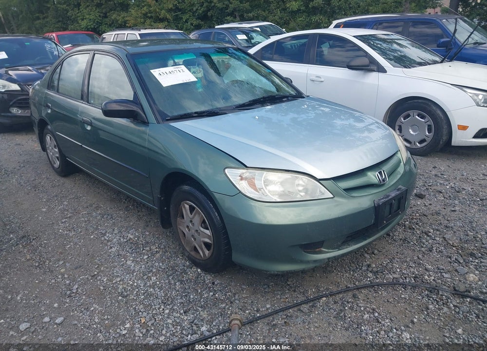 2004 HONDA CIVIC VP VIN: 2HGES16464H638546