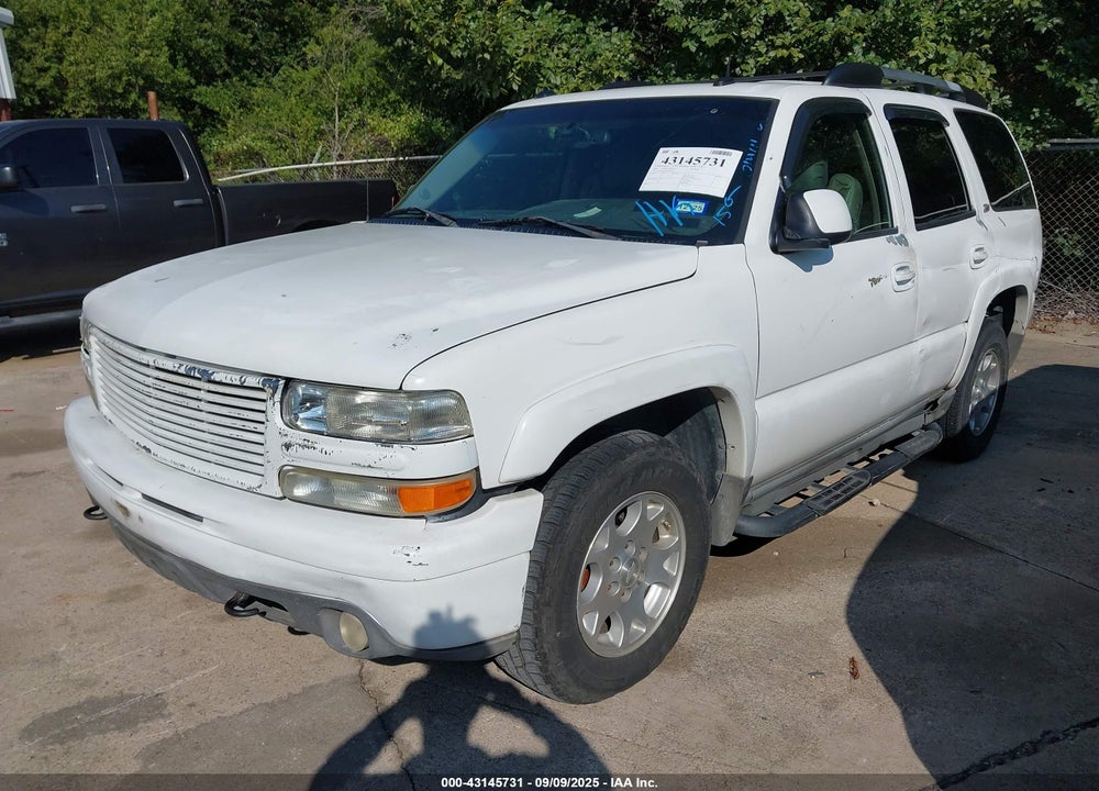 2003 CHEVROLET TAHOE Z71 VIN: 1GNEK13Z43R314628